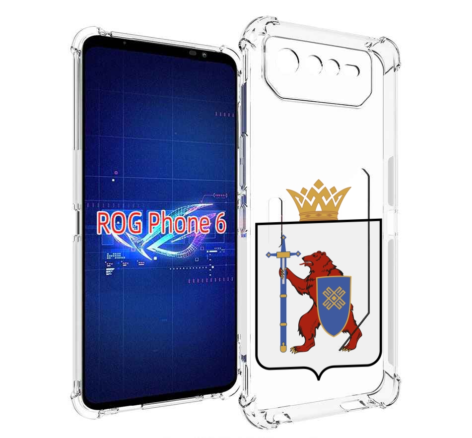 

Чехол MyPads герб-марии-эл-иошкар-ола для Asus ROG Phone 6, Прозрачный, Tocco