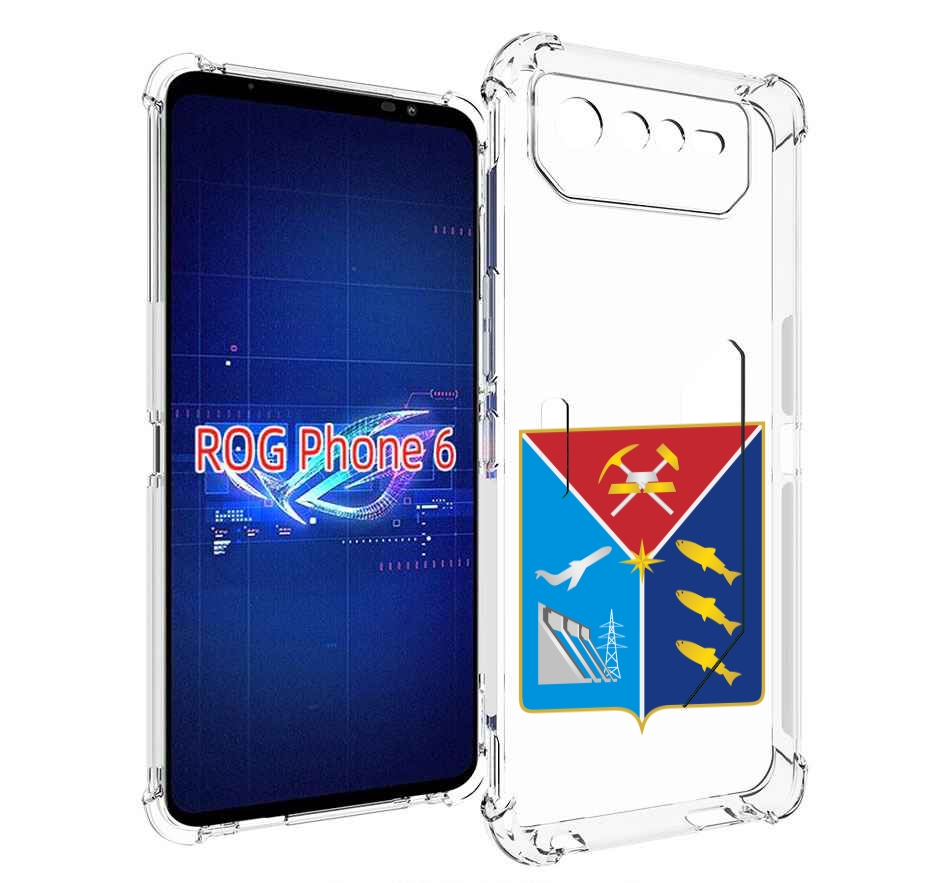 

Чехол MyPads герб-магаданская-область для Asus ROG Phone 6, Прозрачный, Tocco