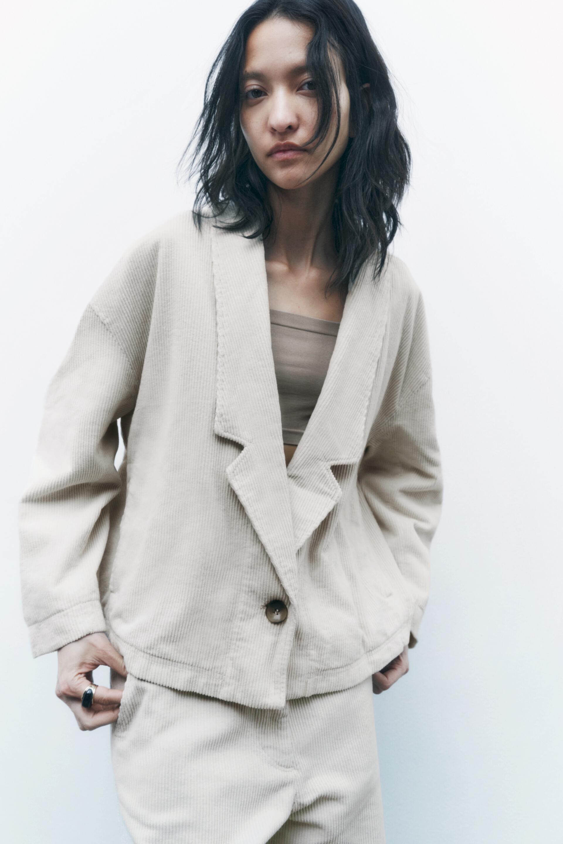 

Жакет женский ZARA 02674040 белый XS (доставка из-за рубежа), 02674040