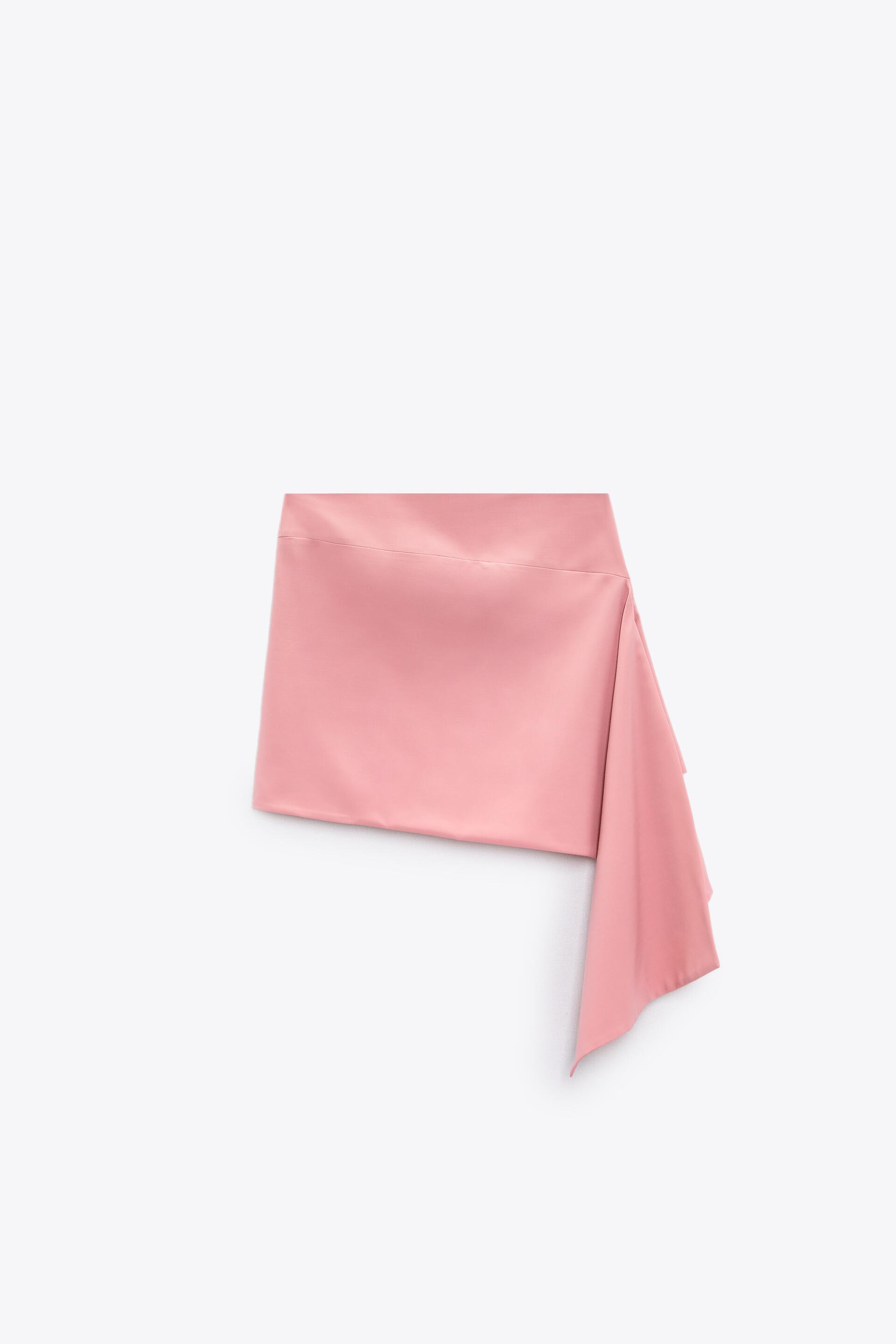 

Юбка женская ZARA 02671457 розовая S (доставка из-за рубежа), Розовый, 02671457