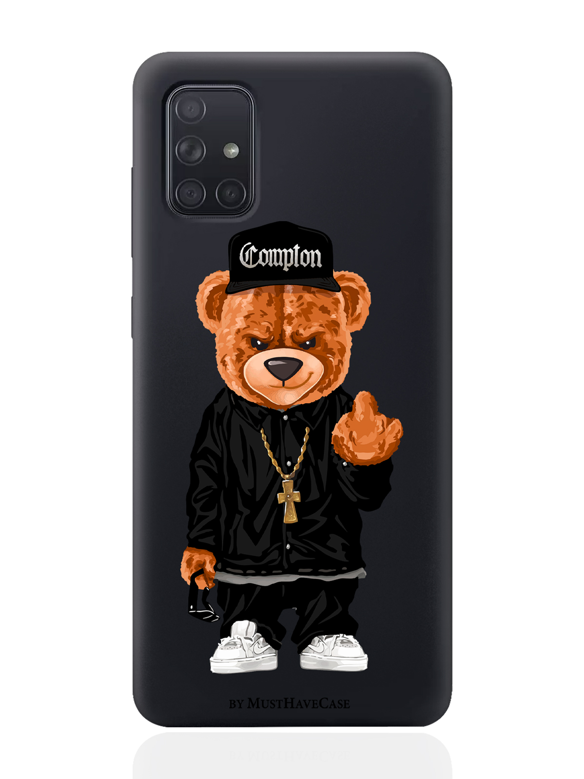 фото Чехол musthavecase для samsung galaxy a71 мишка compton