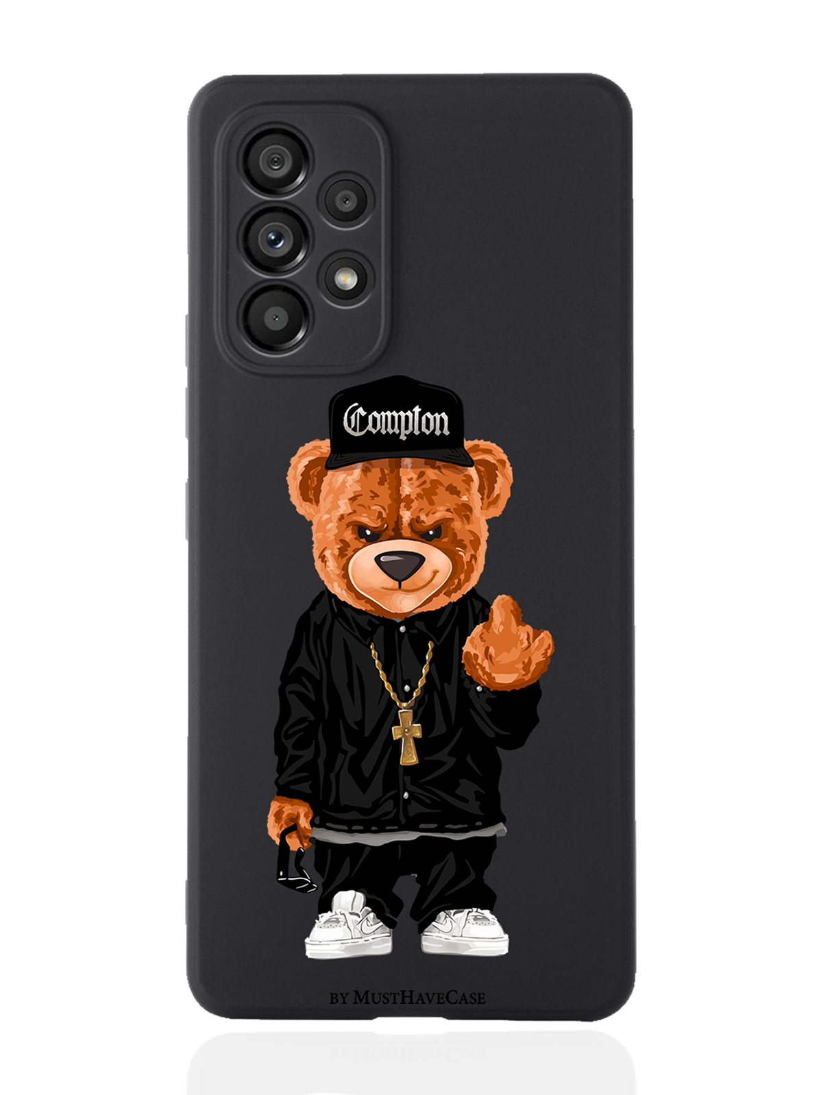 фото Чехол musthavecase для samsung galaxy a53 мишка compton