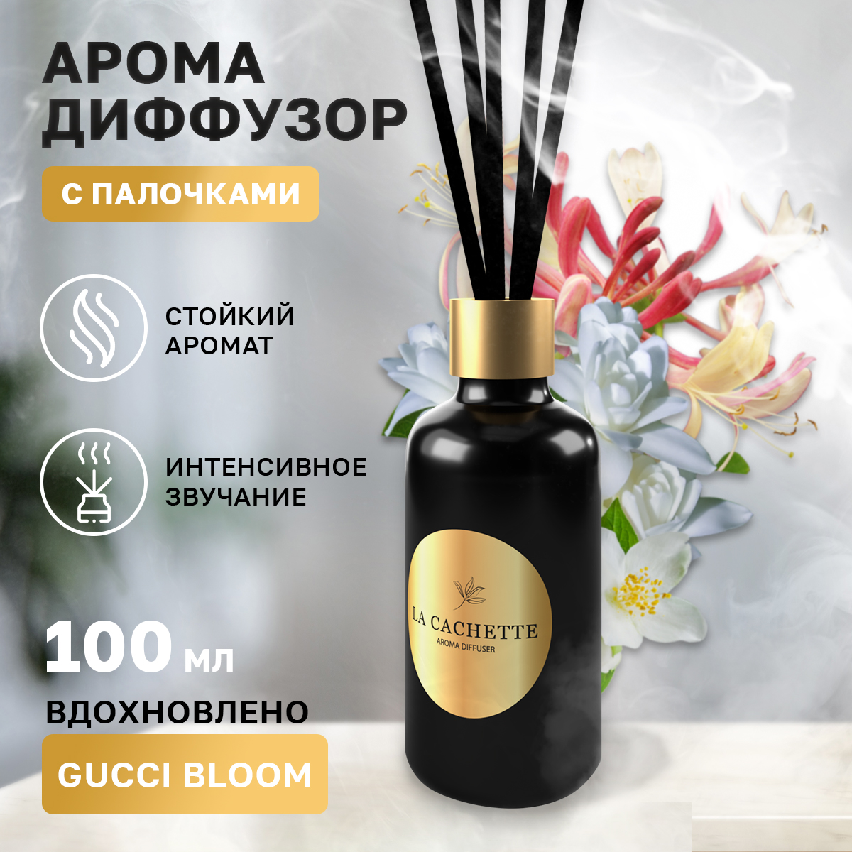 

Аромадиффузор La Cachette melange № W033 Bloom 100 мл