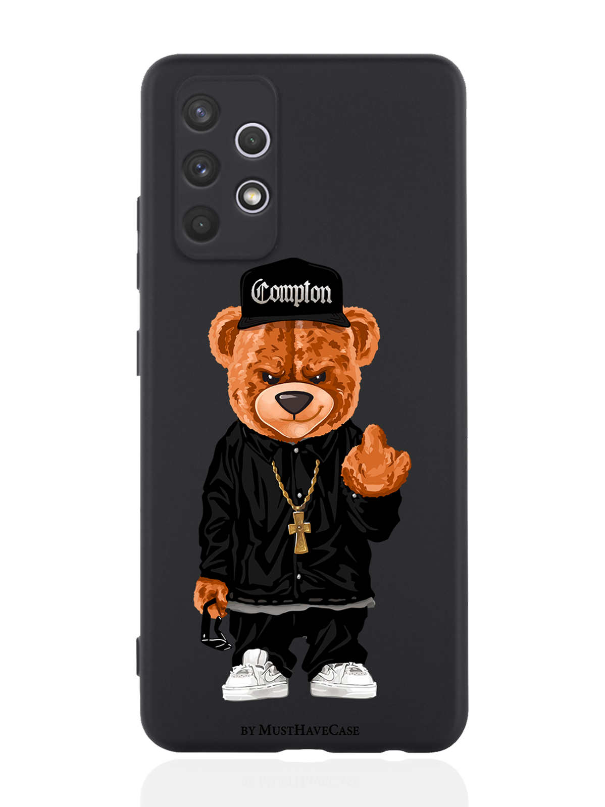 фото Чехол musthavecase для samsung galaxy a32 мишка compton