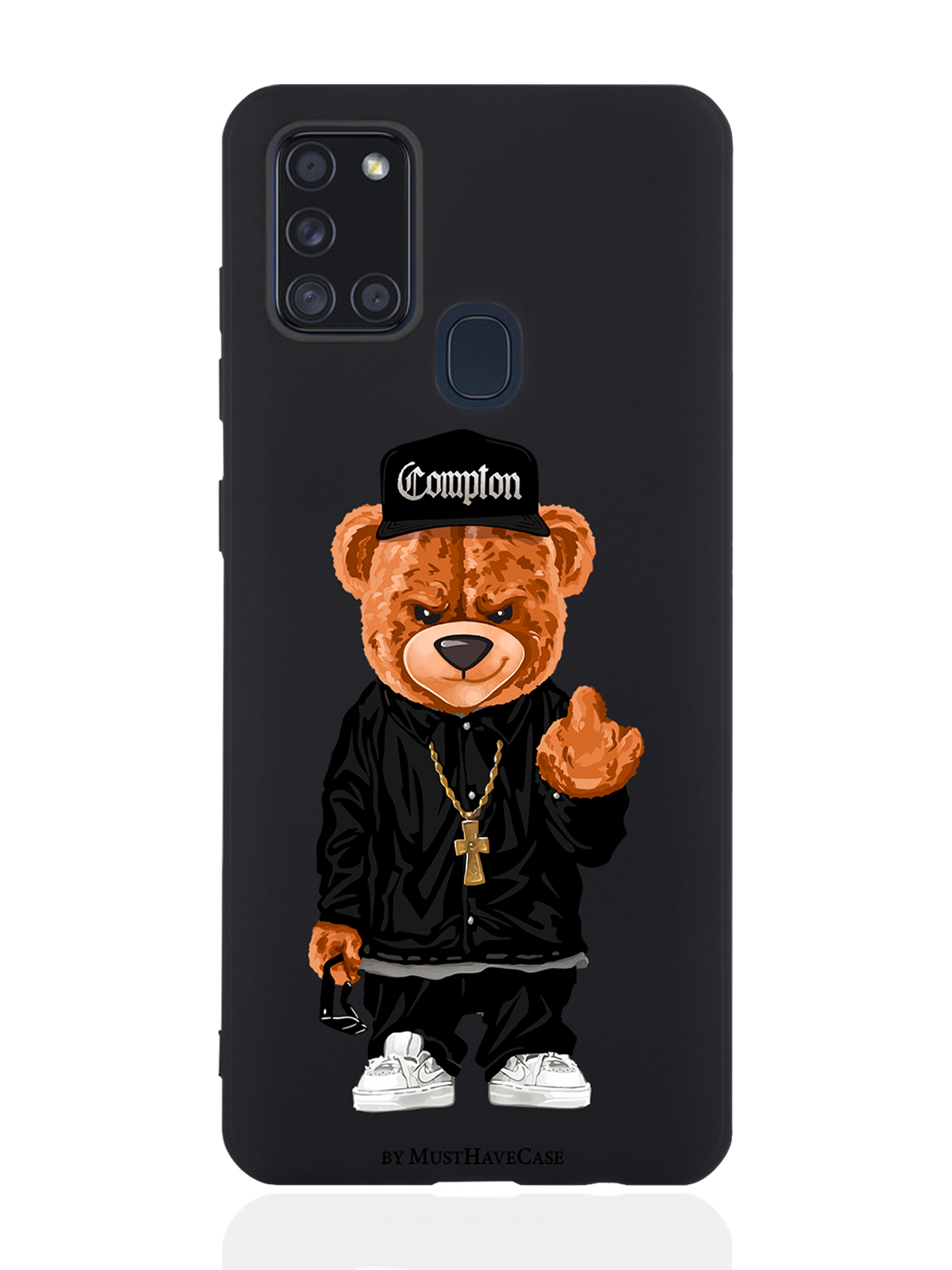 фото Чехол musthavecase для samsung galaxy a21s мишка compton