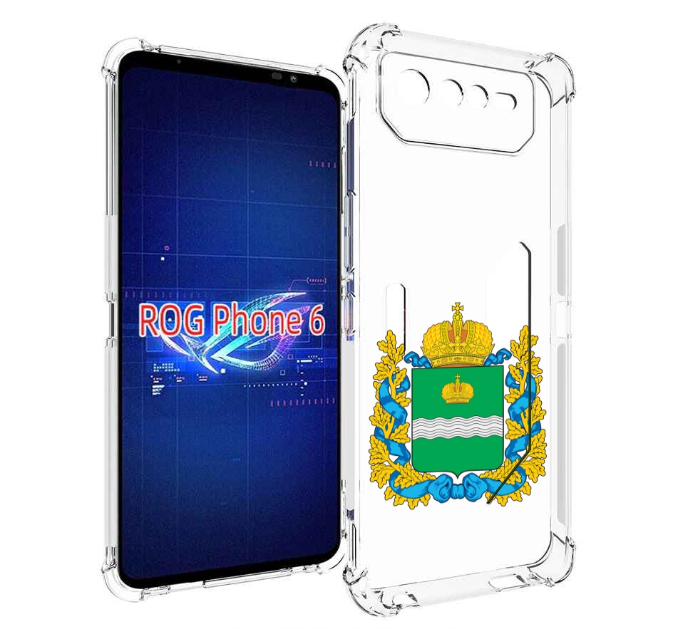 

Чехол MyPads герб-калужскои-области для Asus ROG Phone 6, Прозрачный, Tocco