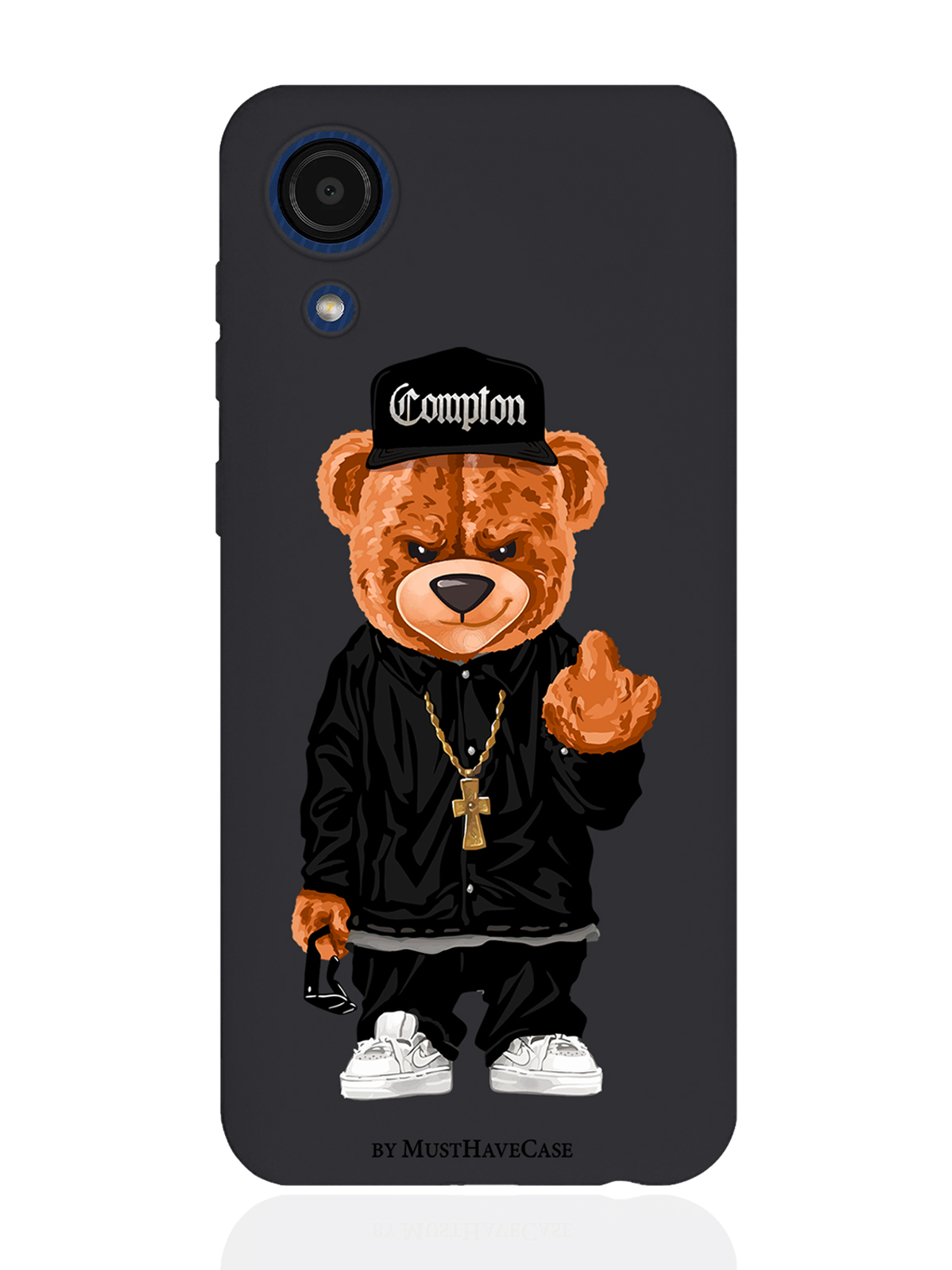 фото Чехол musthavecase для samsung galaxy a03 core мишка compton