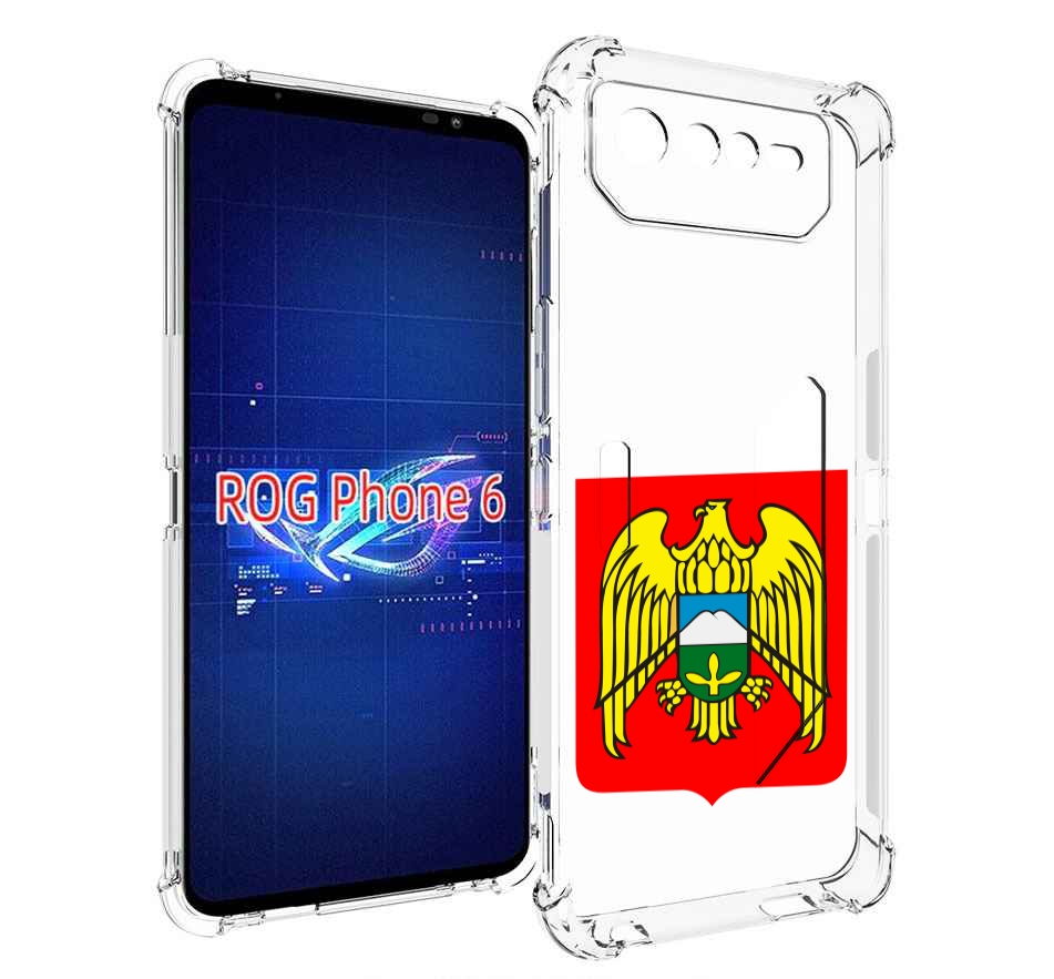 

Чехол MyPads герб-кабардино-балкария-нальчик для Asus ROG Phone 6, Прозрачный, Tocco