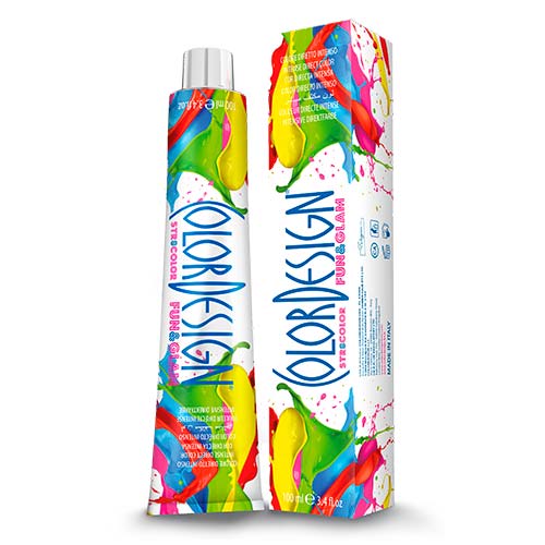

Краска Для Волос Colordesign Fun & Glam Тон Extreme Red 100мл, Красный