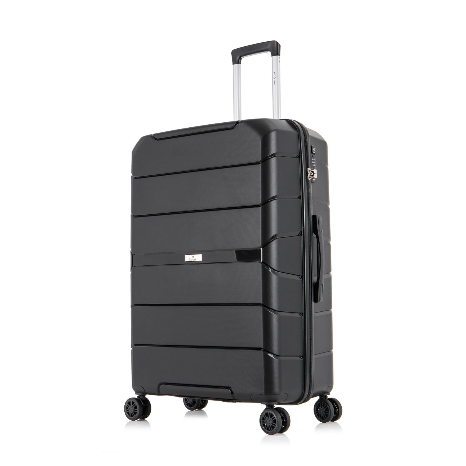 

Чемодан L'Case Singapore black M, Черный, Singapore