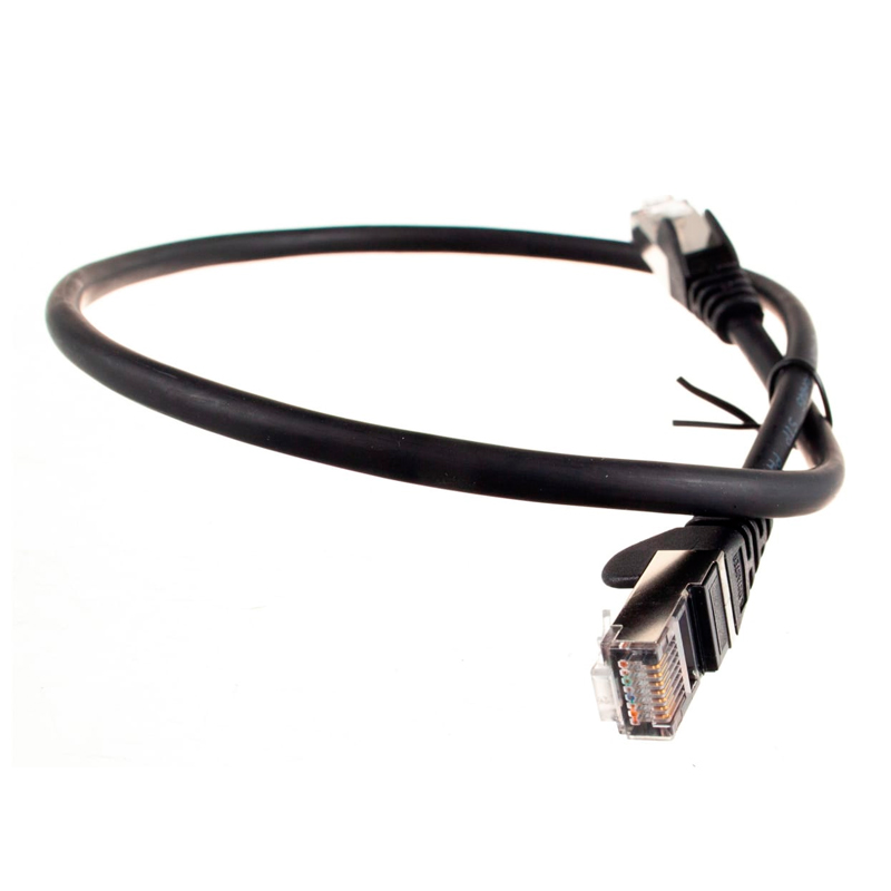

Патч-корд Lanmaster RJ45-RJ45 вилка-вилка 5м (LAN-PC45/S5E-5.0-BK), Черный