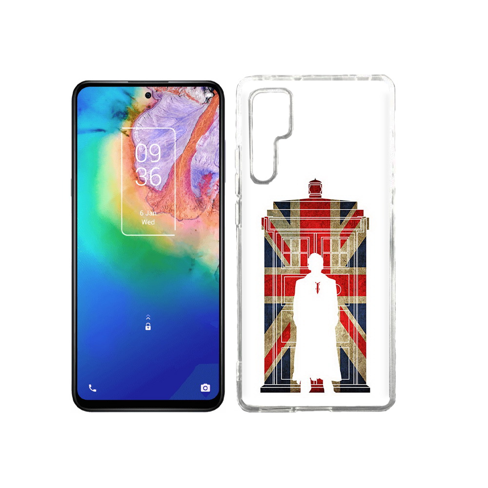 

Чехол MyPads Tocco для TCL 20 Pro шерлок холмс, Прозрачный, Tocco