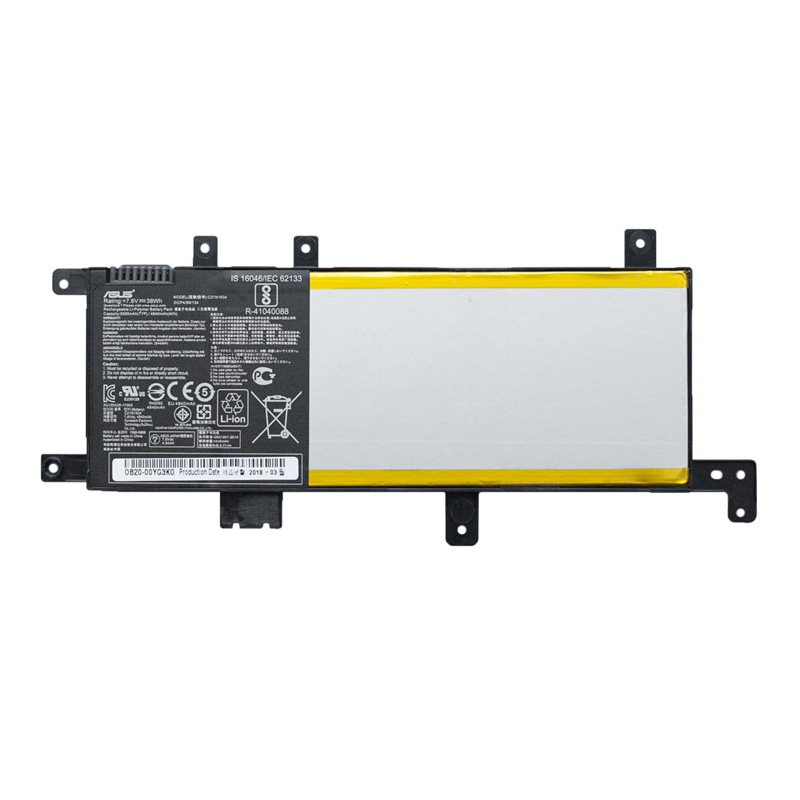 аккумулятор для ASUS X542 C21N1634 7,6V 38WH