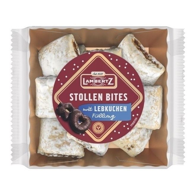 Пряники Lambertz Stollen Bites с пряностями 350 г 613₽