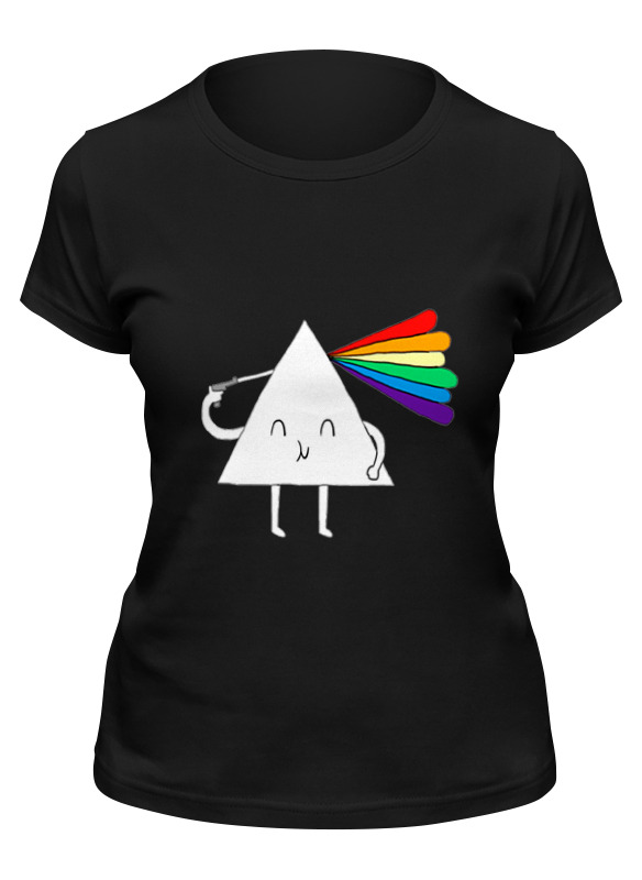 

Футболка женская Printio Pink floyd черная 2XL, Черный, Pink floyd