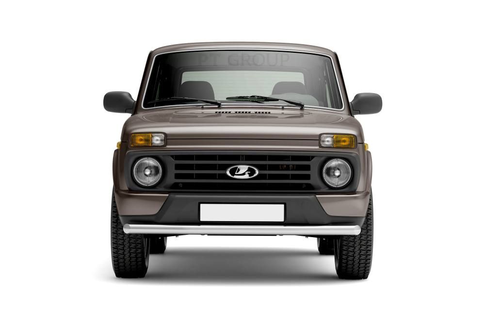 

Защита переднего бампера одинарная d=63 мм (НПС) Lada "4х4 URBAN" 2015-2021, LUR220201