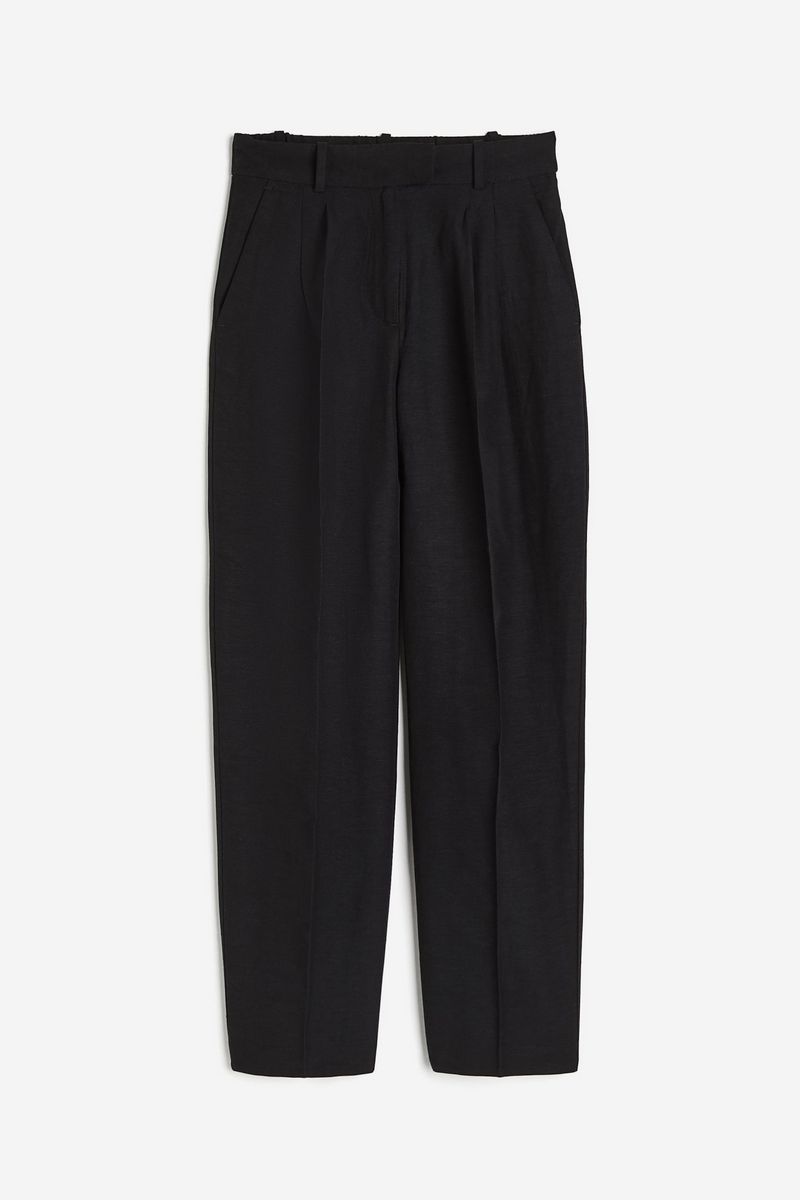 

Брюки женские H&M 1141525 черные 42 EU, Черный, 1141525