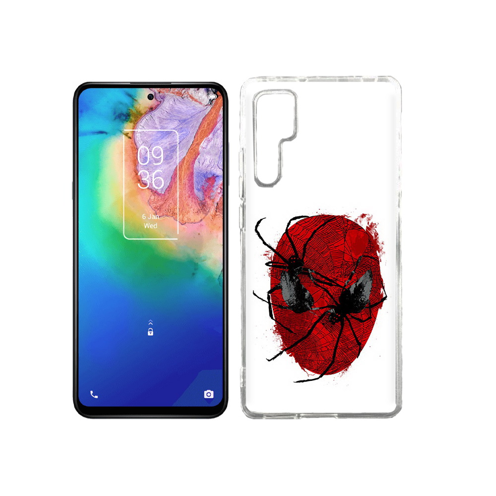 

Чехол MyPads Tocco для TCL 20 Pro человек паук, Прозрачный, Tocco
