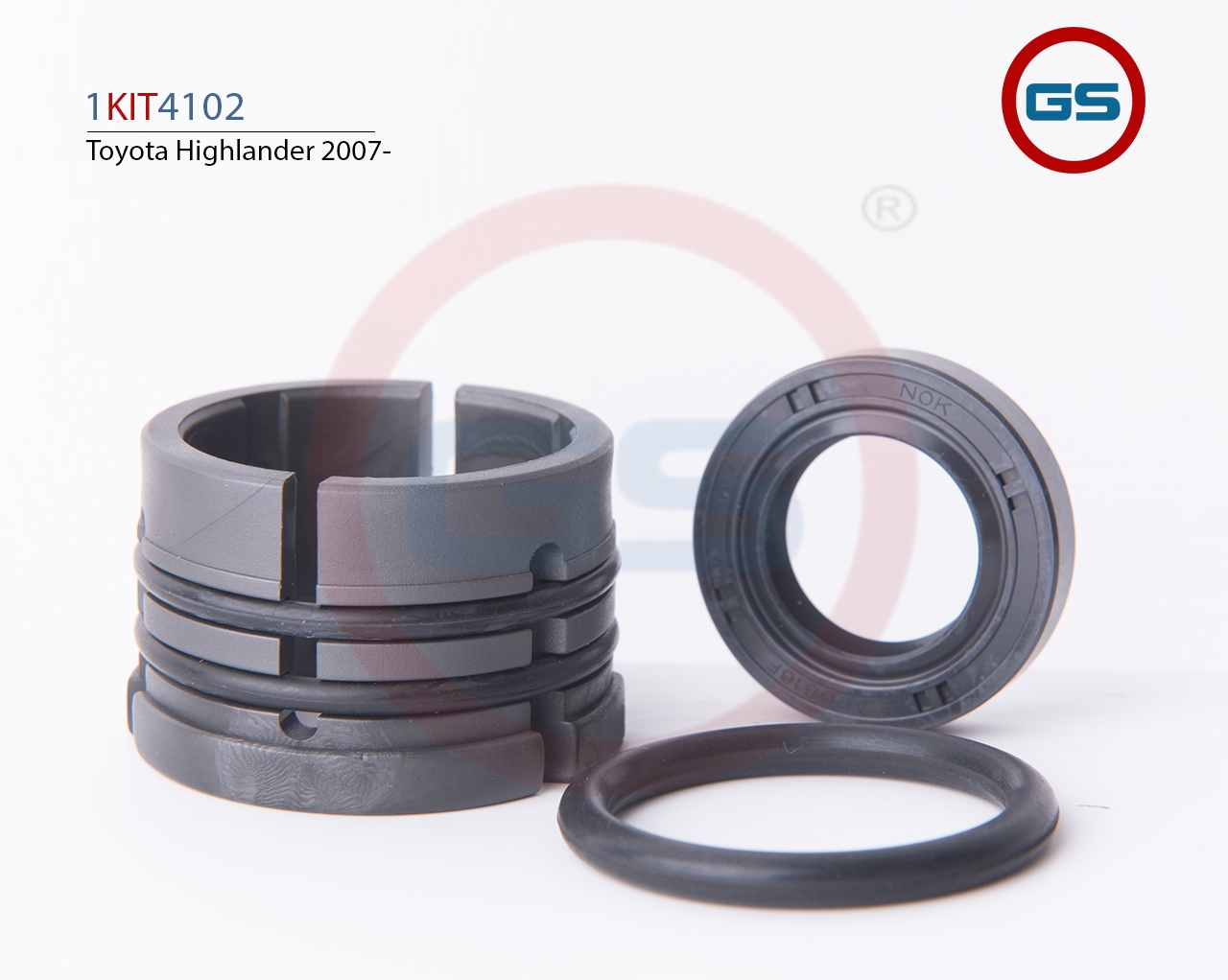 

Ремкомплект GS рулевой рейки Toyota Highlander 2007-2019 1KIT4102