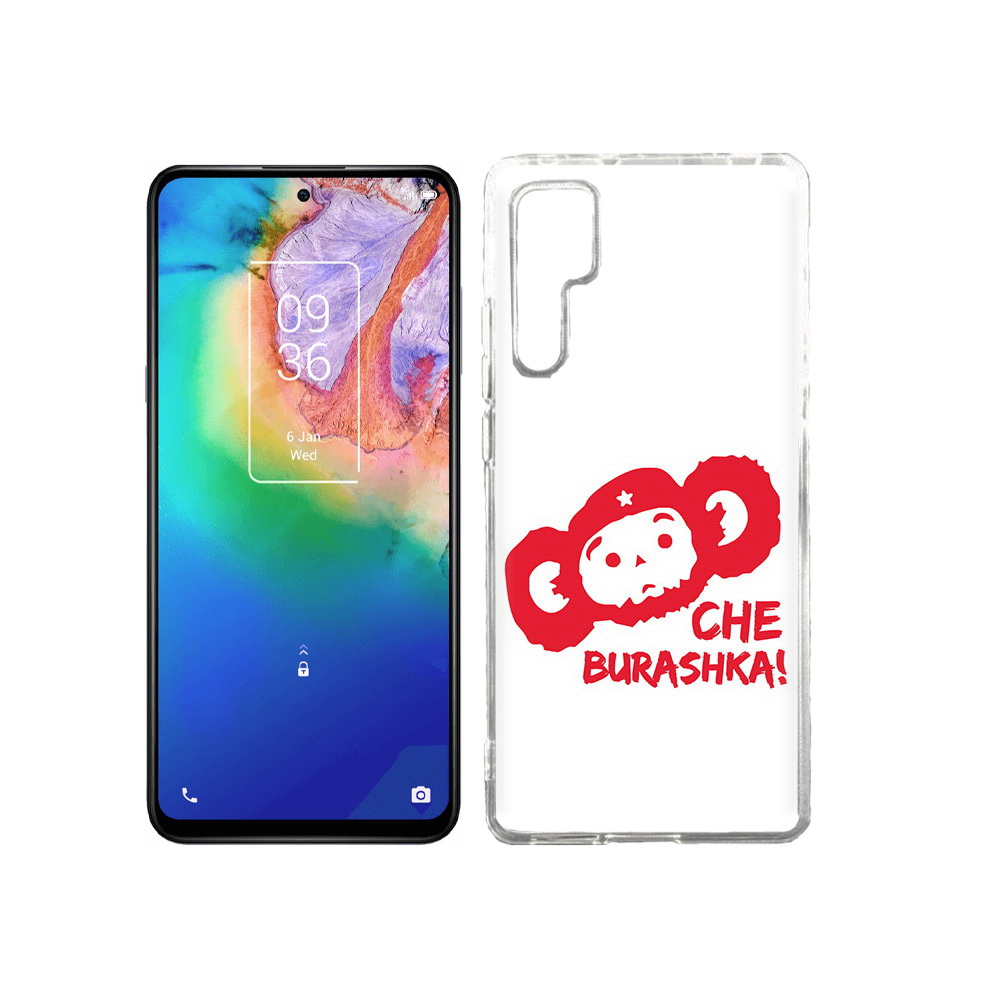 

Чехол MyPads Tocco для TCL 20 Pro чебурашка, Прозрачный, Tocco