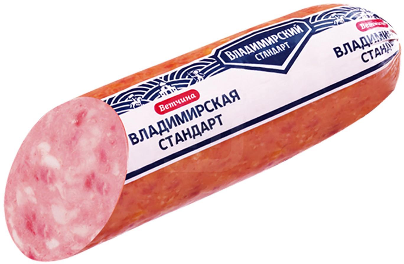 

Ветчина Владимирский стандарт Владимирская вареная +-500 г