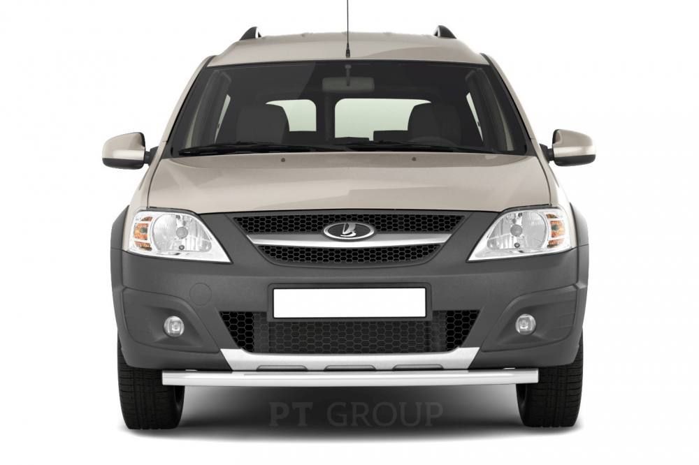 

Защита переднего бампера одинарная d=51 мм (НПС) Lada Largus Cross 2015-, LLC220201