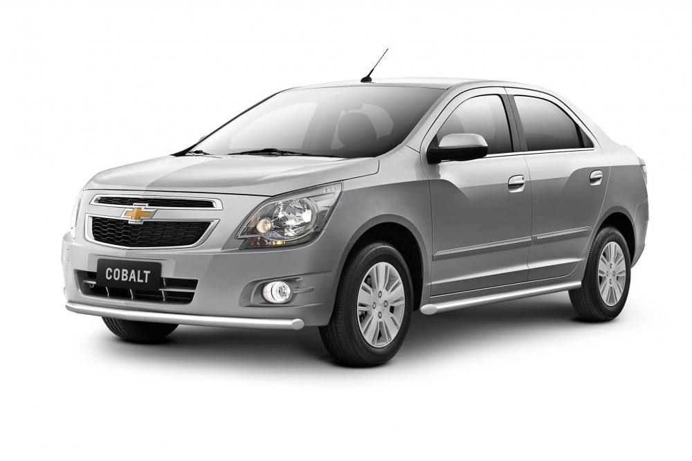 

Защита переднего бампера одинарная d=38 мм (НПС) Chevrolet Cobalt 2019-, CHC220201