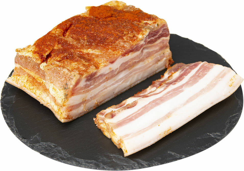 

Грудинка соленая Вкусно Так! мини +-1 кг