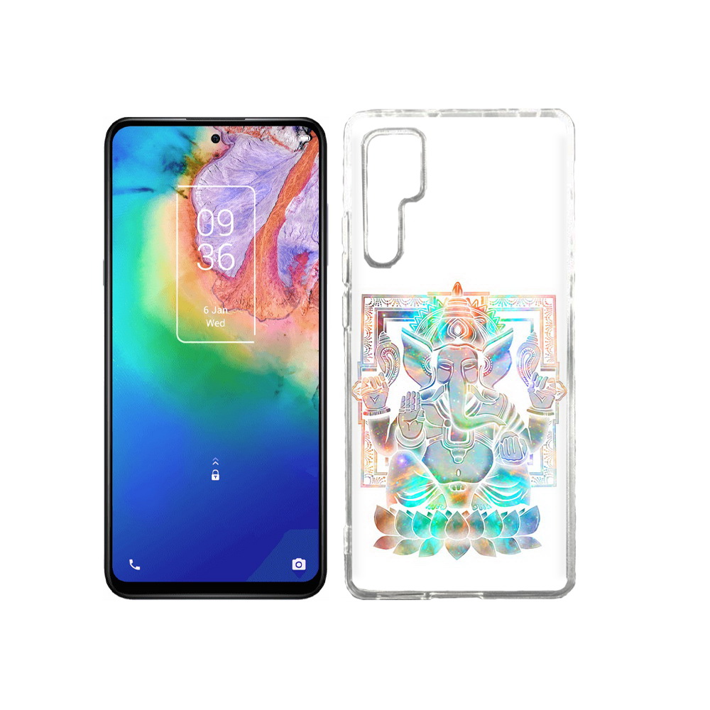 

Чехол MyPads Tocco для TCL 20 Pro умный слон, Прозрачный, Tocco