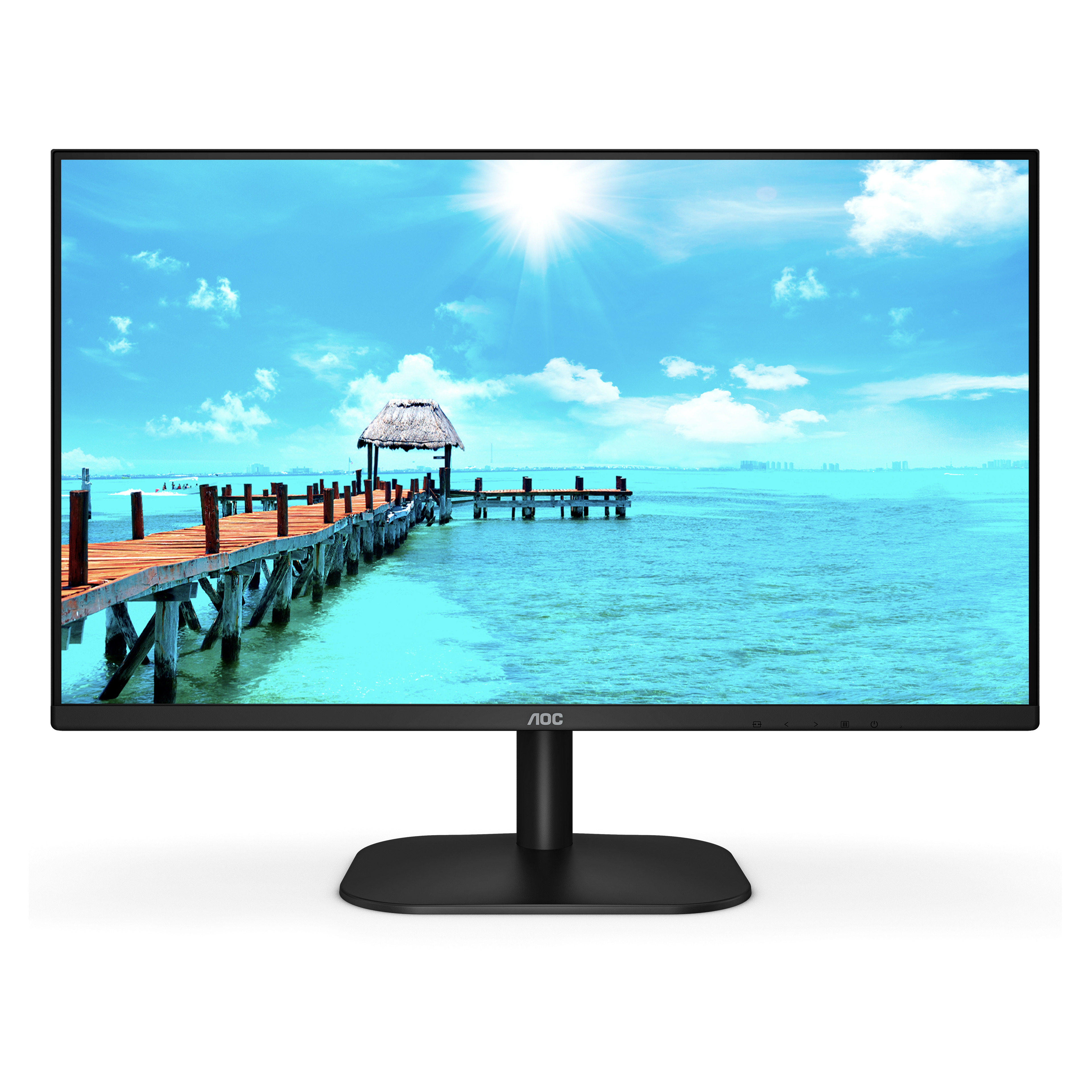 фото 27" монитор aoc value line 27b2h/eu black 75hz 1920x1080 ips