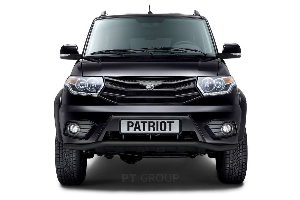 

Защита переднего бампера d=63 мм "Волна" ШАГРЕНЬ (ППК) UAZ Patriot 2014-, UZP-14-330213.22