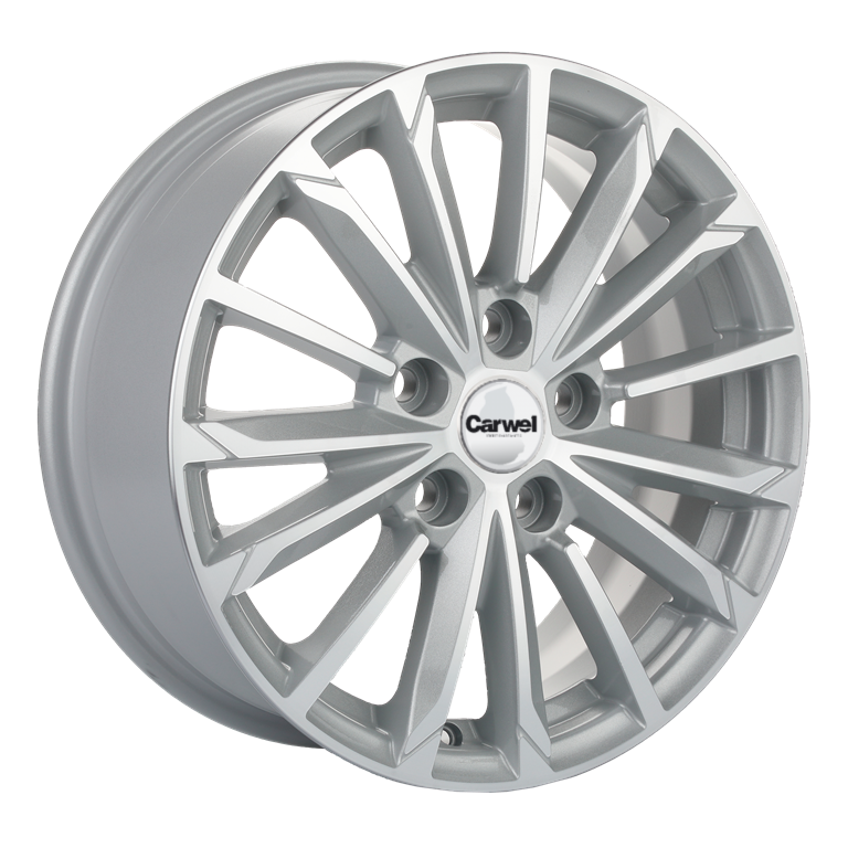 

Колесный диск Carwel Тевриз 1611 (AST) 6.5xR16 ET46 5*112 D57.1, Серебристый