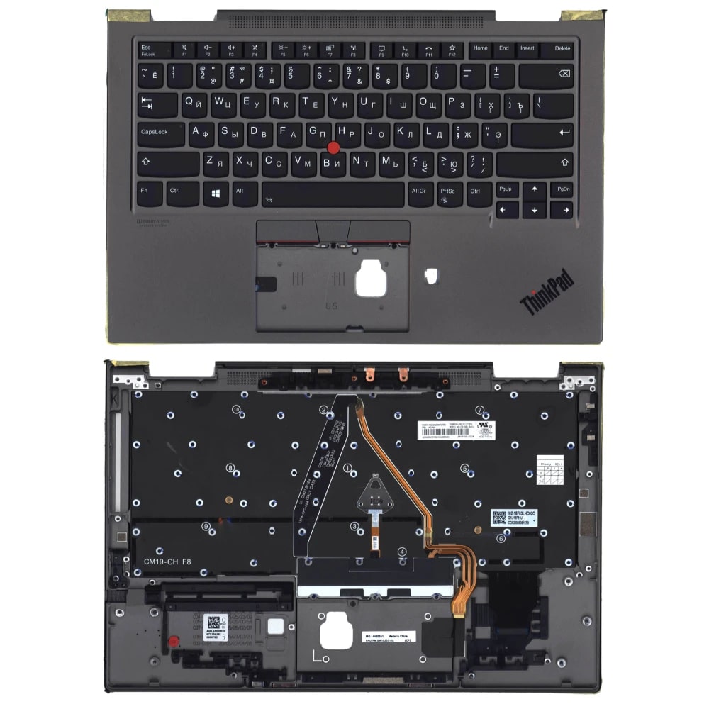 

Клавиатура OEM для ноутбука Lenovo Thinkpad X1 Yoga 5th Gen