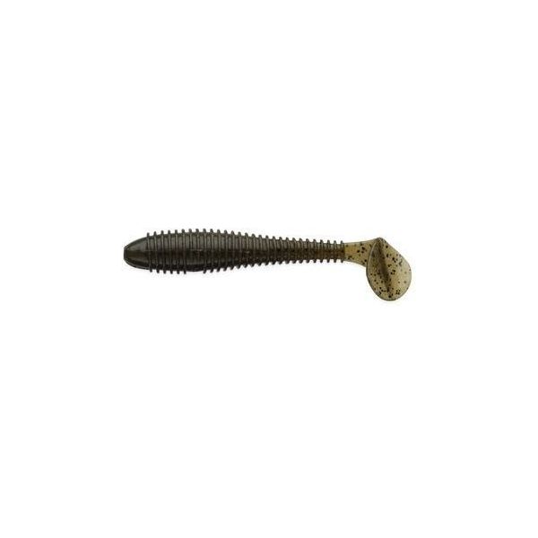 

Приманка силиконовая (мягкая) KEITECH SWING IMPACT FAT (13417/3,8"/101 Green Pumpkin PP), Зеленый