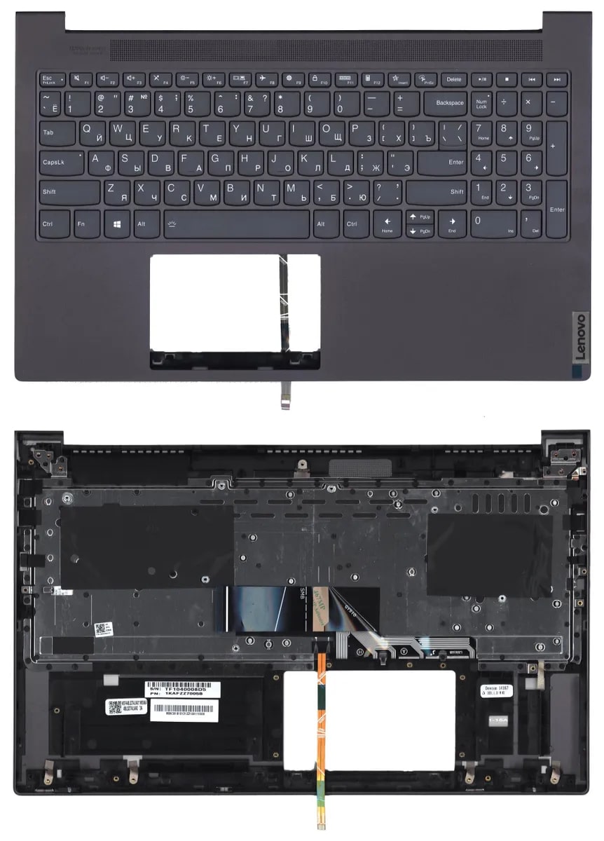

Клавиатура для ноутбука Lenovo Yoga Slim 7-15ITL05 топкейс