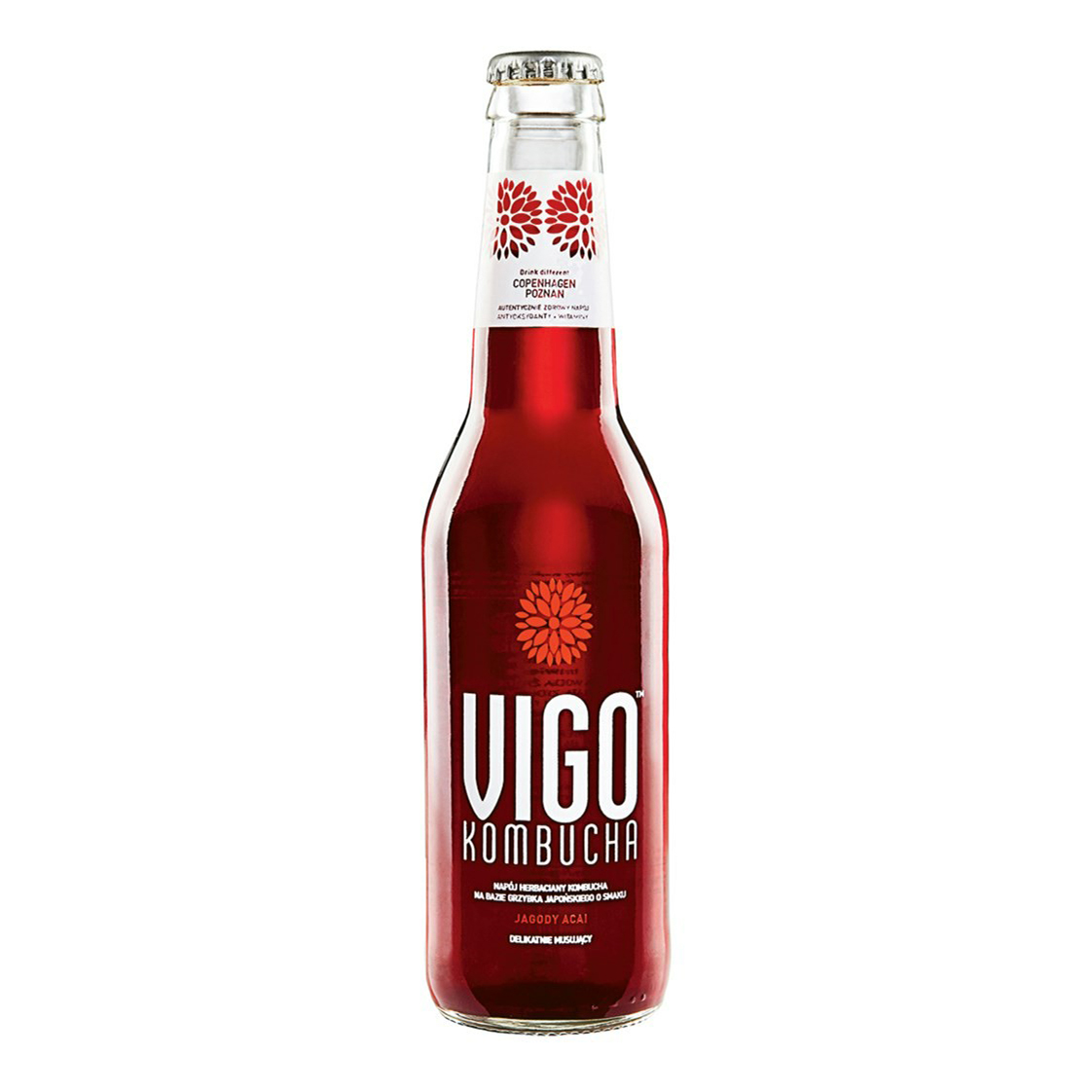 

Газированный напиток Vigo Kombucha Acai 330 мл