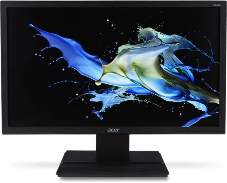 фото 21.5" монитор acer v226hqlbbd black 60hz 1920x1080 tn