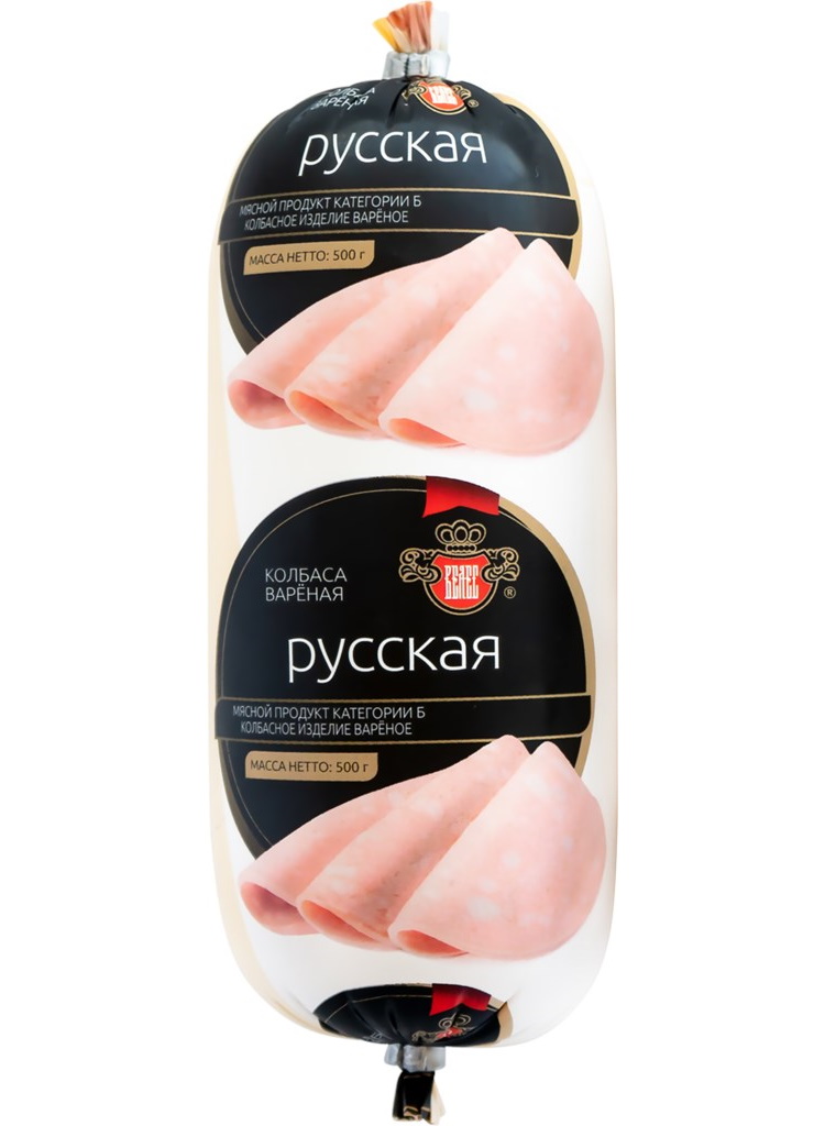 

Колбаса вареная Велес Русская +-500 г