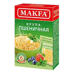 фото Крупа пшеничная makfa полтавская в пакетиках 400 г