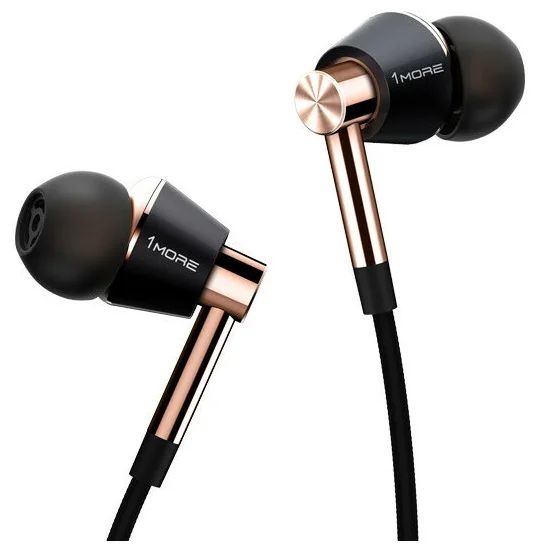 

Наушники 1More Triple-Driver In-Ear Headphones E1001 Gold