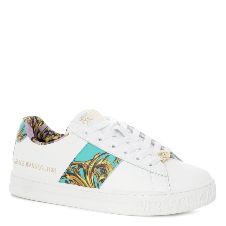 

Кеды женские VERSACE JEANS 72VA3SKA белые 41 EU, 72VA3SKA