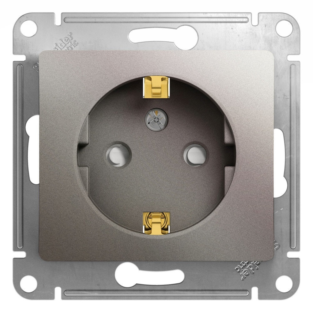 

Розетка Systeme Electric Платина 4шт GSL001245.4, Коричневый