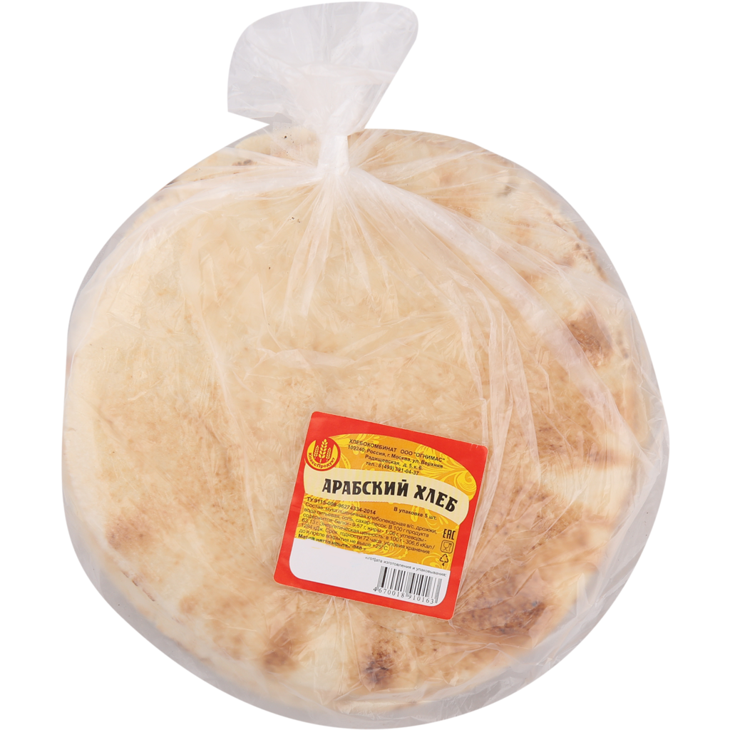 

Хлеб КлассПродукт Арабский 250 г