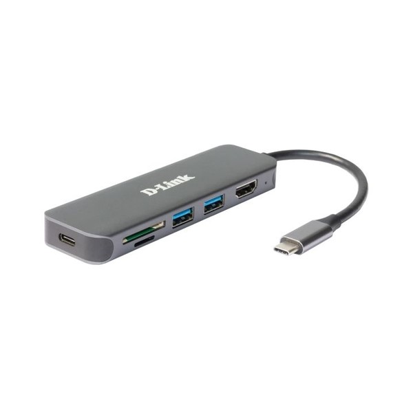 

Док-станция с разъемом USB Type-C D-Link DUB-2327/A1A