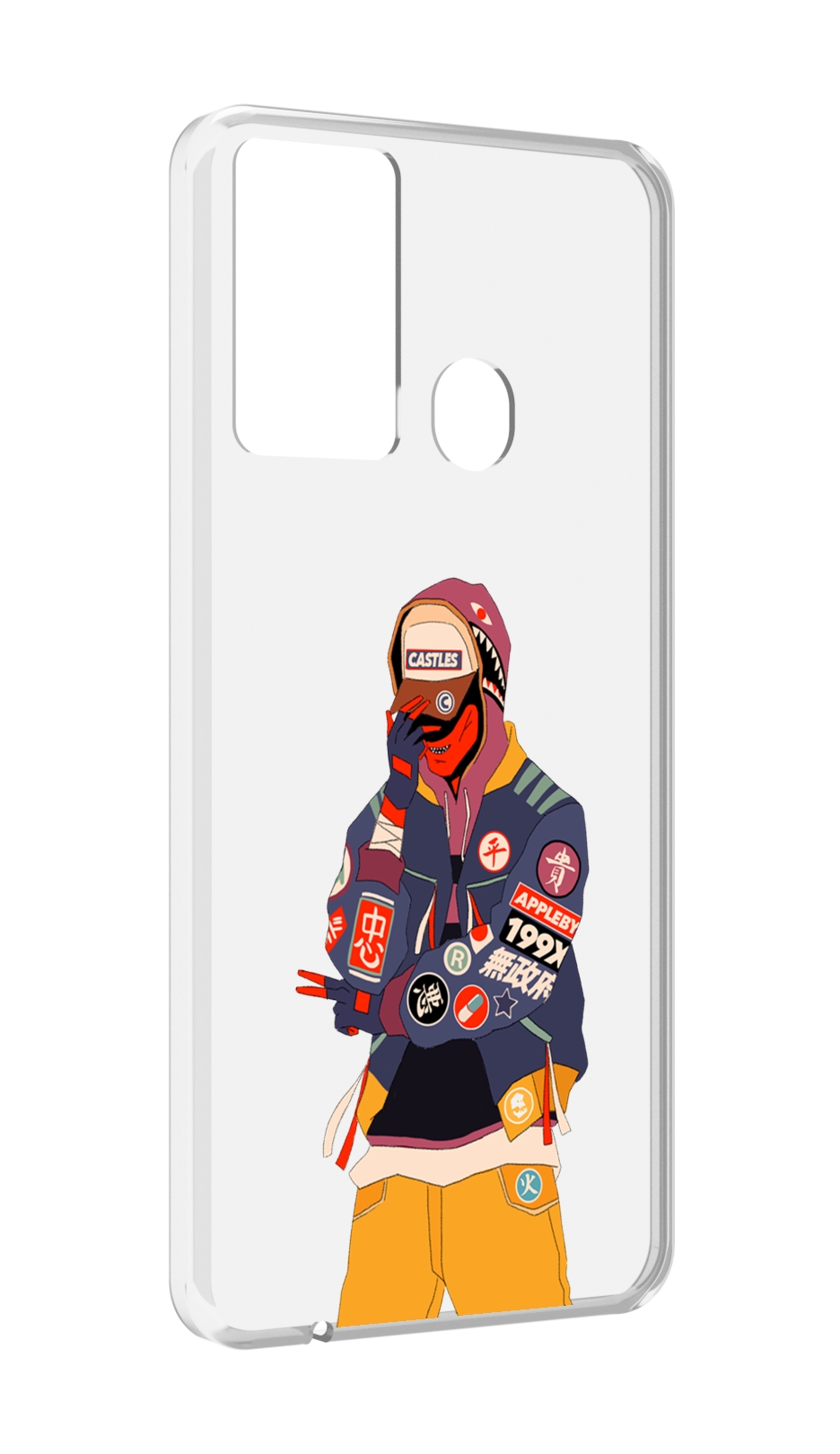 

Чехол MyPads модник для Itel P37/Itel Vision 2S, Прозрачный, Tocco