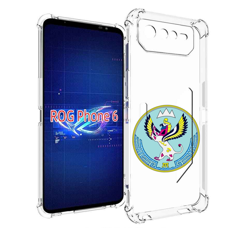 

Чехол MyPads герб-алтаискии-краи для Asus ROG Phone 6, Прозрачный, Tocco