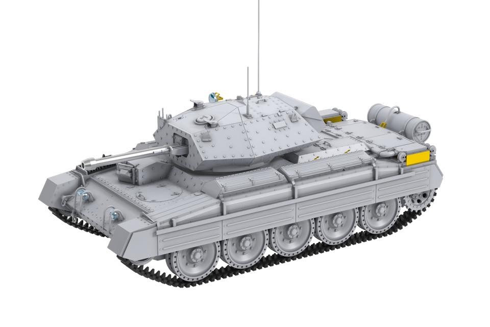 фото Сборная модель border model 1/35 британский танк mk. vi crusader mk.iii bt-012