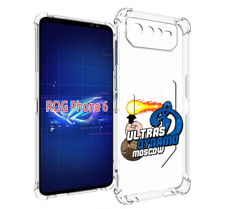 

Чехол MyPads ФК Динамо для Asus ROG Phone 6, Прозрачный, Tocco