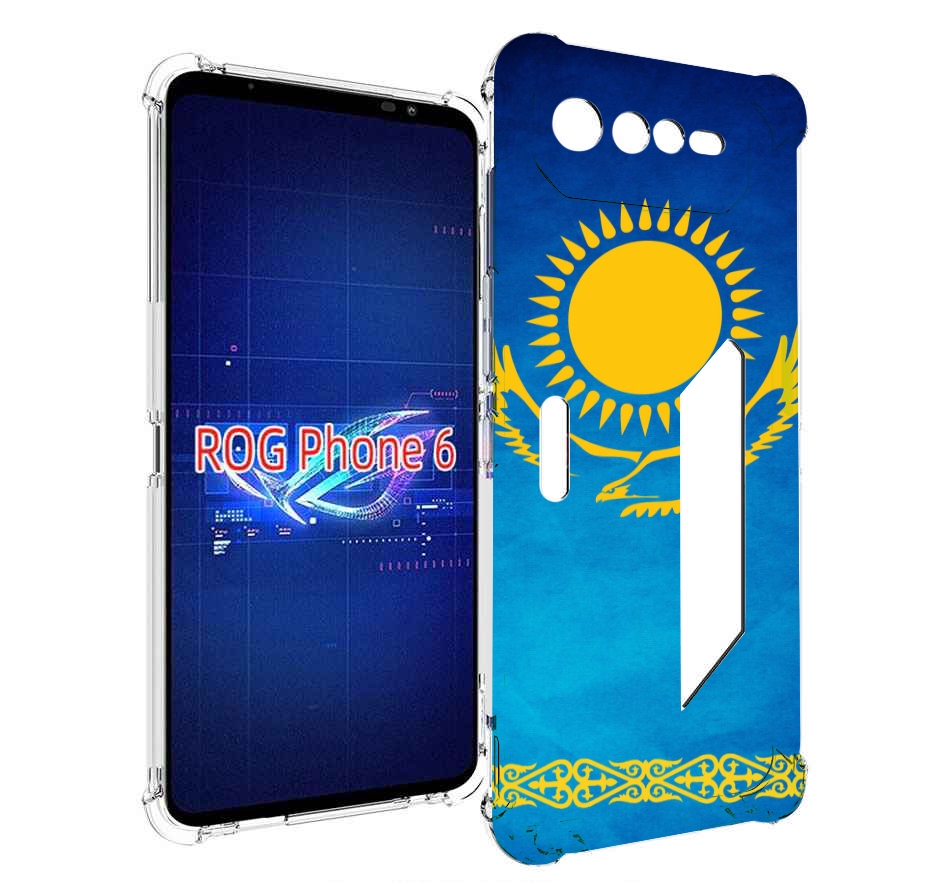 

Чехол MyPads герб и флаг казахстана для Asus ROG Phone 6, Прозрачный, Tocco