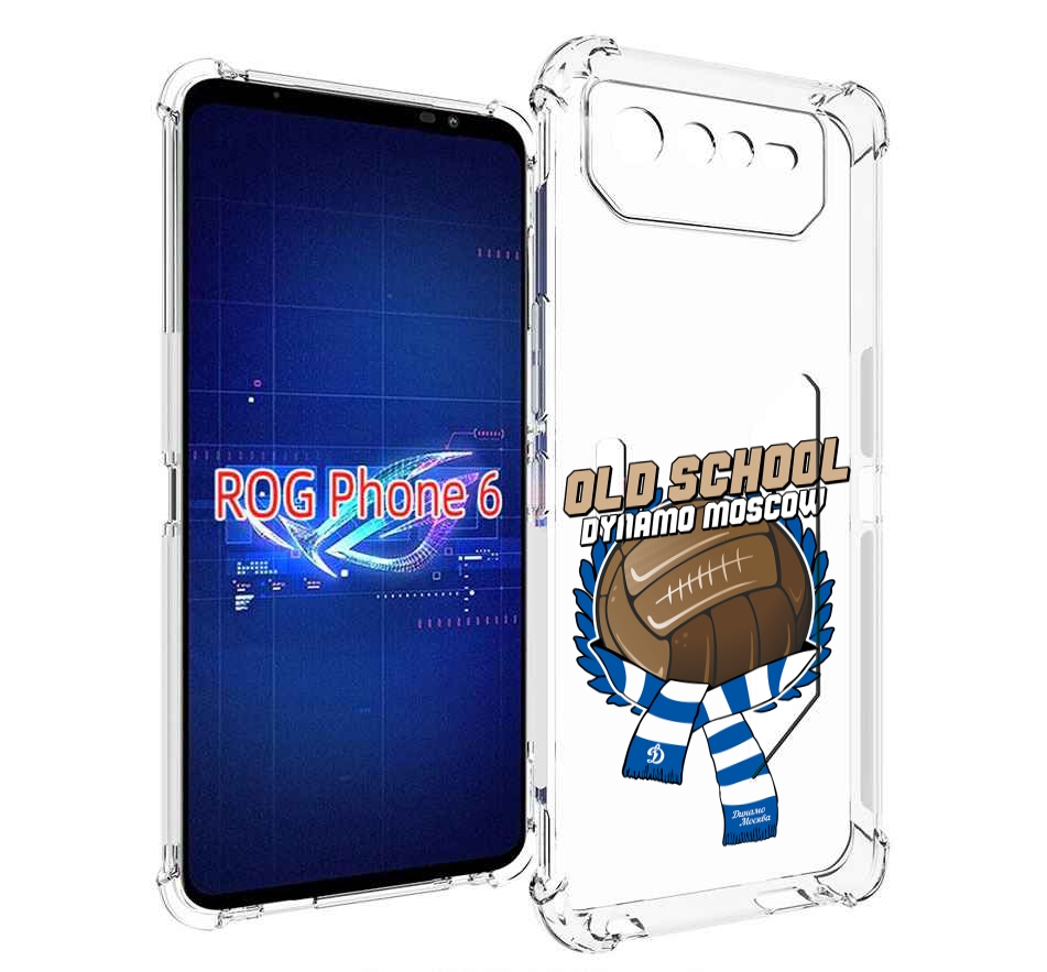 

Чехол MyPads ФК Динамо олд скул для Asus ROG Phone 6, Прозрачный, Tocco